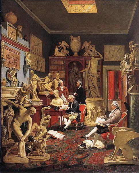 Johann Zoffany Charles Towneley in his Sculpture Gallery china oil painting image